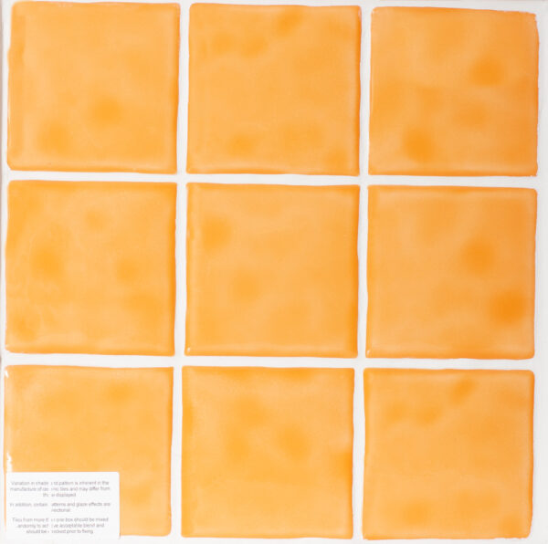 Umbria Orange Kitchen Wall Tiles